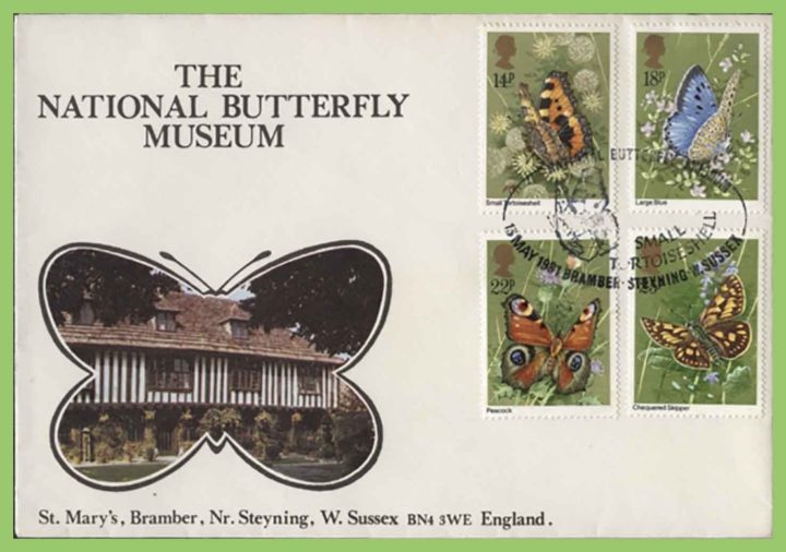 National Butterfly Museum postcard