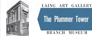 Cover of leaflet for Plummer Tower Museum, a branch of the Laing Art Gallery in Newcastle.