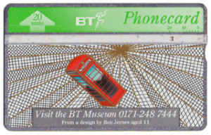 telecom showcase bt phonecard
