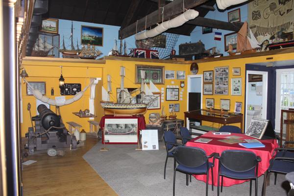Inside Blue Town Heritage Centre