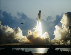 First Flight of Space Shuttle Endeavour Launches -- May 7, 1992