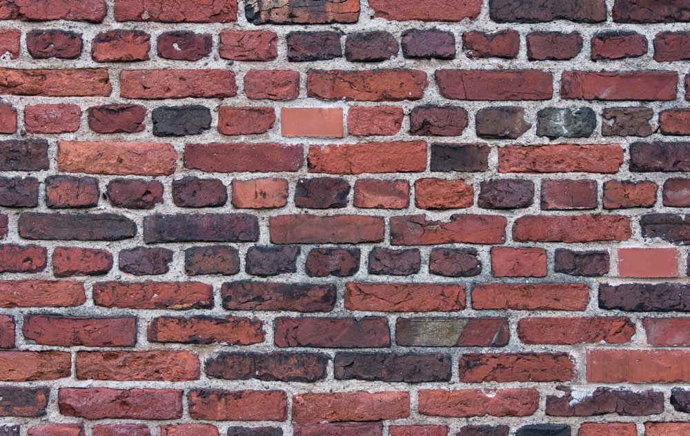 A brick wall